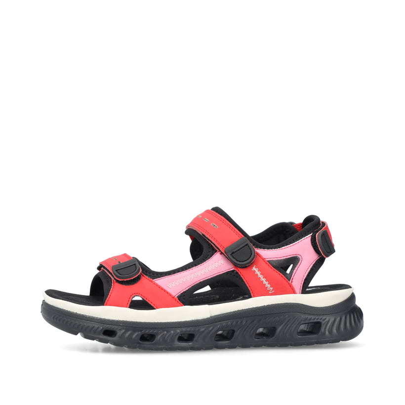 Rieker Artikelnummer 64074-33 Rieker Damen Trekkingsandalen feuerrot