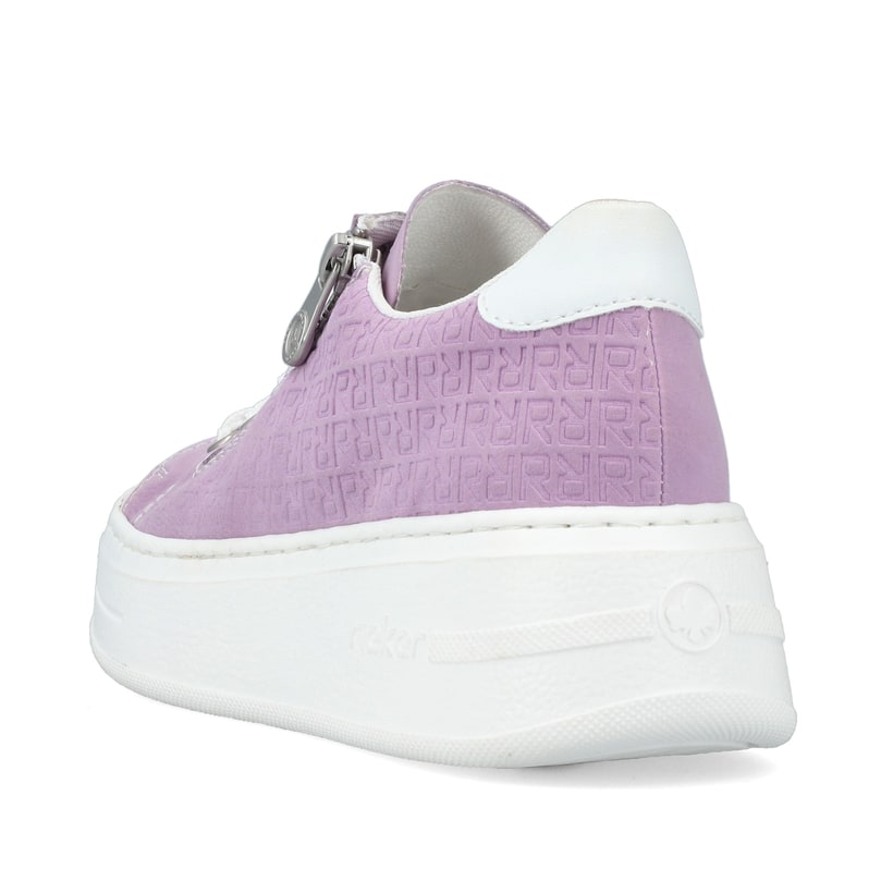 Rieker Artikelnummer N5400-30 Rieker Damen Sneaker Low fliederfaben Zeitlich begrenztes Angebot