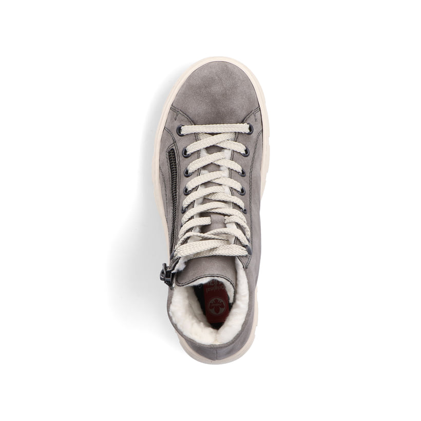 Rieker Artikelnummer Z7410-40 Rieker Damen Schnürstiefel quarzgrau Saisonale Angebote