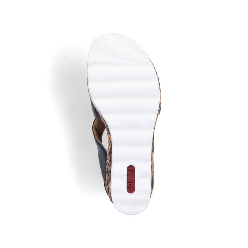 Rieker Artikelnummer 67189-14 Rieker Damen Keilsandaletten marineblau Tägliche Deals