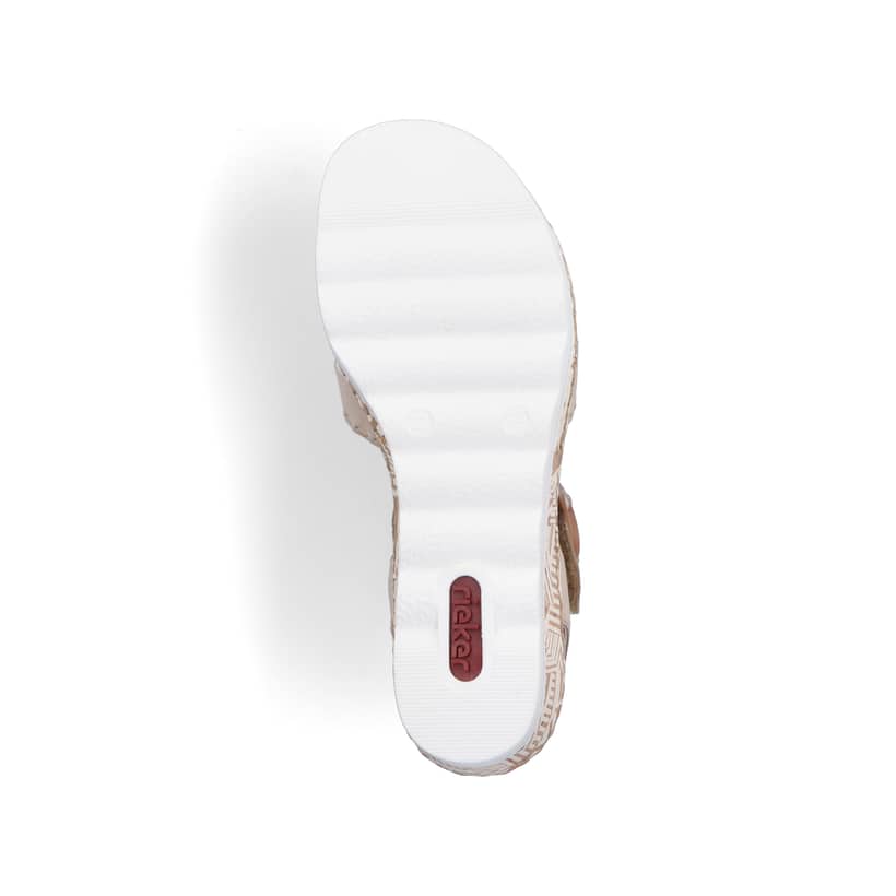 Rieker Artikelnummer 67173-60 Rieker Damen Keilsandaletten champagner Sonderangebote