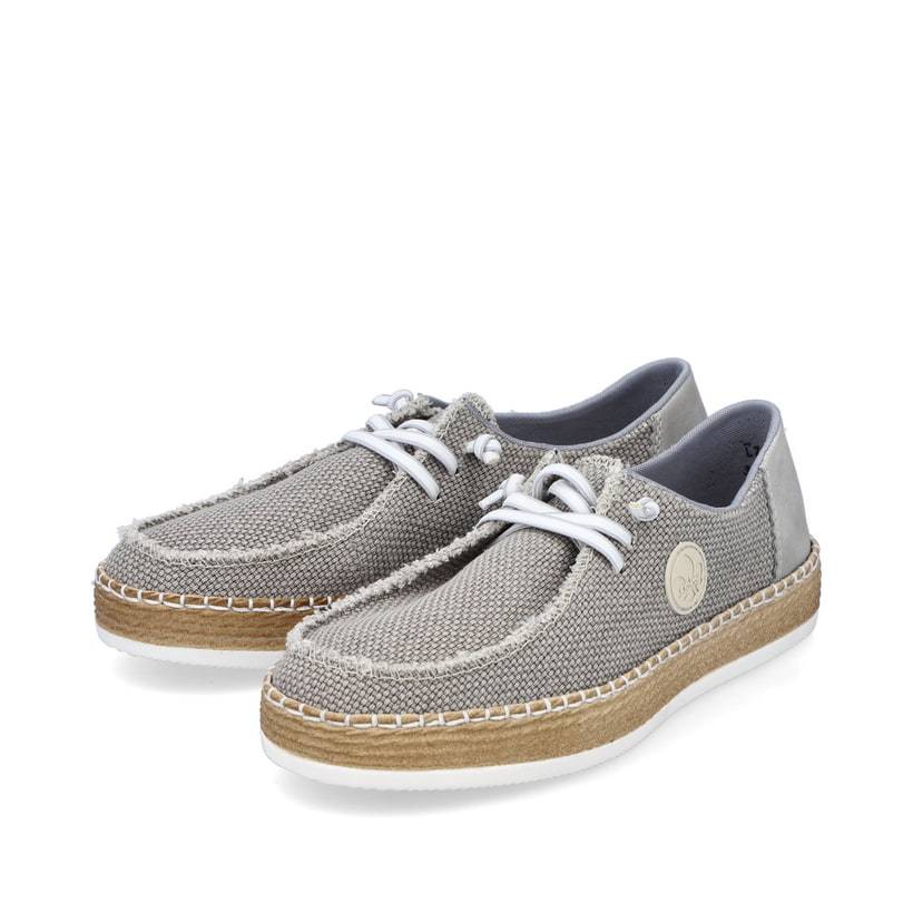 Rieker Artikelnummer L7853-64 Rieker Damen Slipper stahlbrau VIP-Rabatte