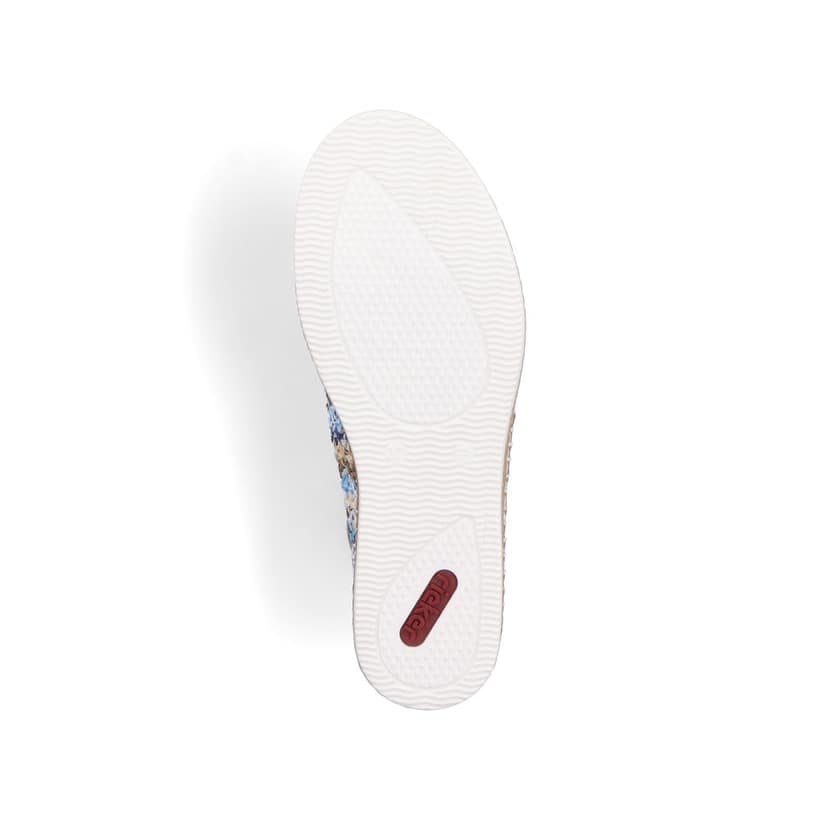 Rieker Artikelnummer L7843-90 Rieker Damen Schnürschuhe multi-himmelblau Super Sparpreis
