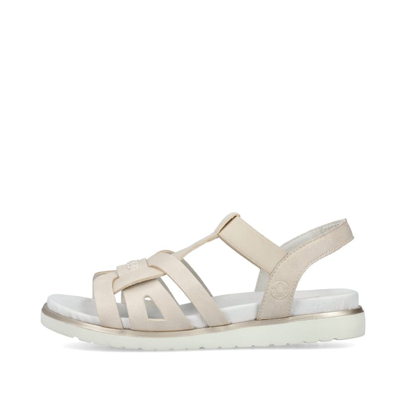 Rieker Artikelnummer V5052-80 Rieker Damen Riemchensandalen perlweiß