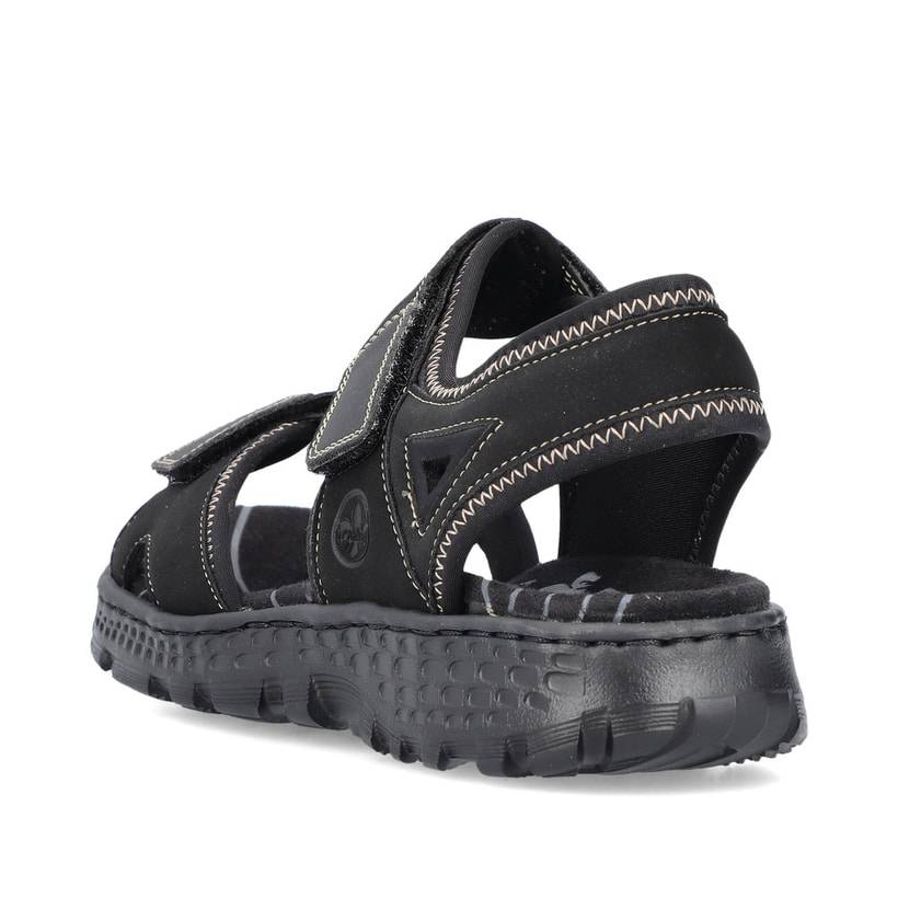 Rieker Artikelnummer 67891-00 Rieker Damen Trekkingsandalen nachtschwarz Zeitbegrenzte Promotion