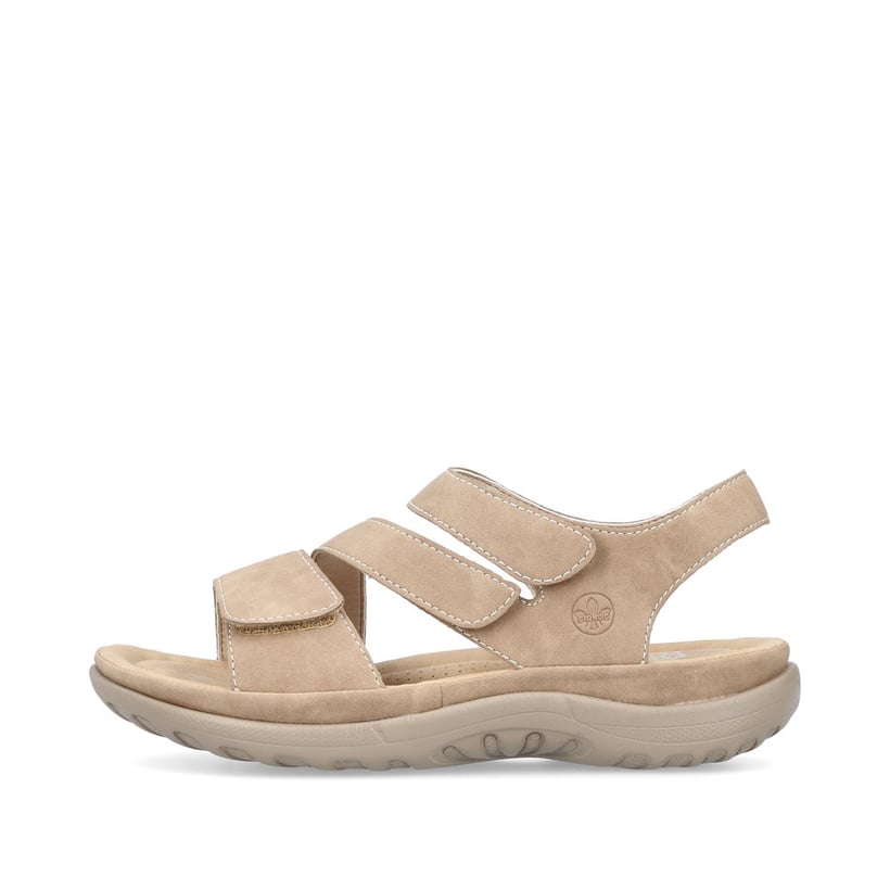 Rieker Artikelnummer 64872-62 Rieker Damen Riemchensandalen beige Bis zu 60% Rabatt