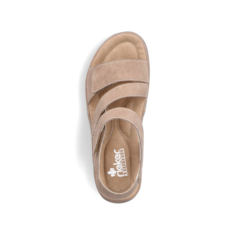 Rieker Artikelnummer 64872-62 Rieker Damen Riemchensandalen beige Bis zu 60% Rabatt