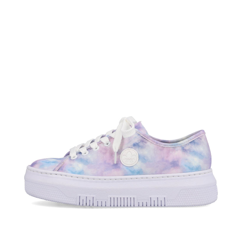 Rieker Artikelnummer M1943-90 Rieker Damen Sneaker Low multi-kristallweiß Bis zu 65% Rabatt