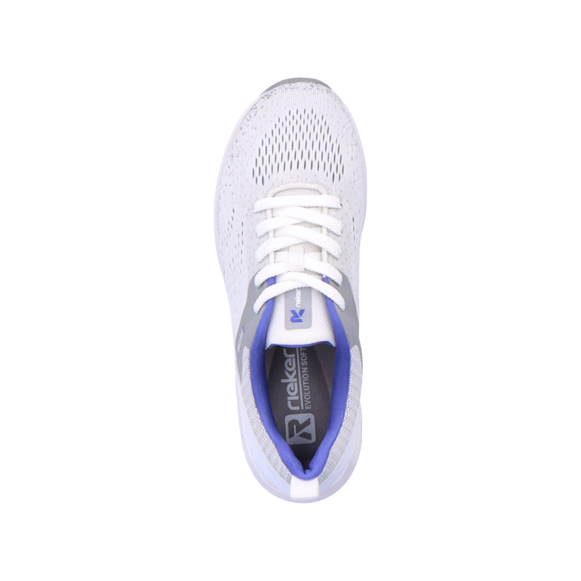 Rieker Artikelnummer 40410-80 Rieker Damen Sneaker Low frost white Nur für heute