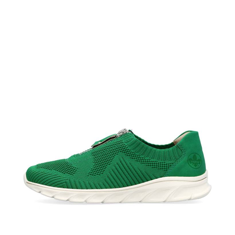 Rieker Artikelnummer 54057-52 Rieker Damen Slipper grasgrün
