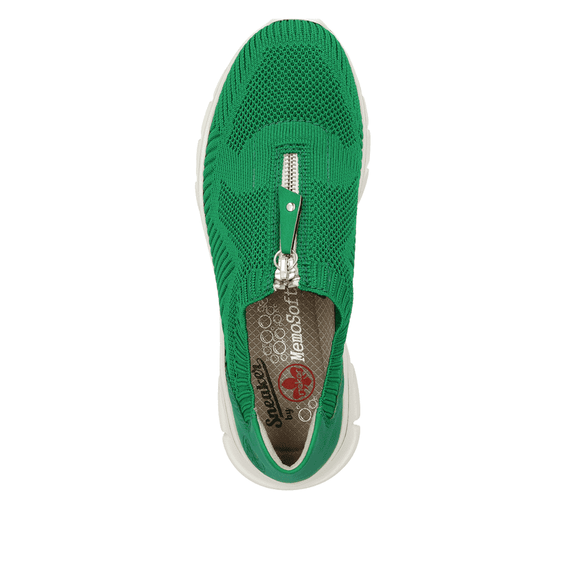 Rieker Artikelnummer 54057-52 Rieker Damen Slipper grasgrün Discount Store für neue Produkte