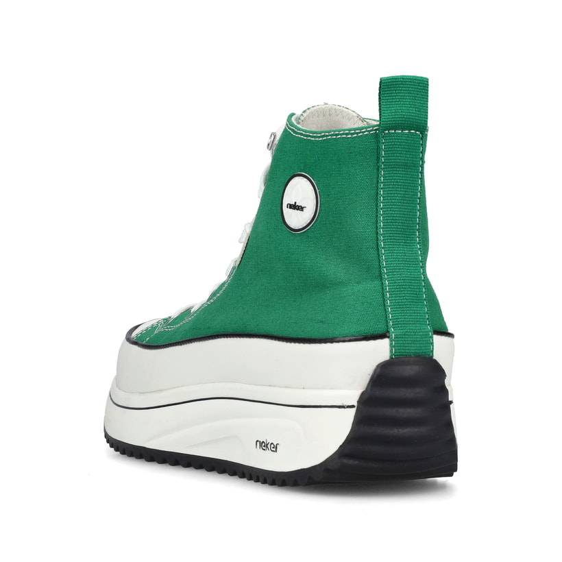 Rieker Artikelnummer 90010-52 Rieker Damen Sneaker High grasgrün Nur noch ein Tag übrig
