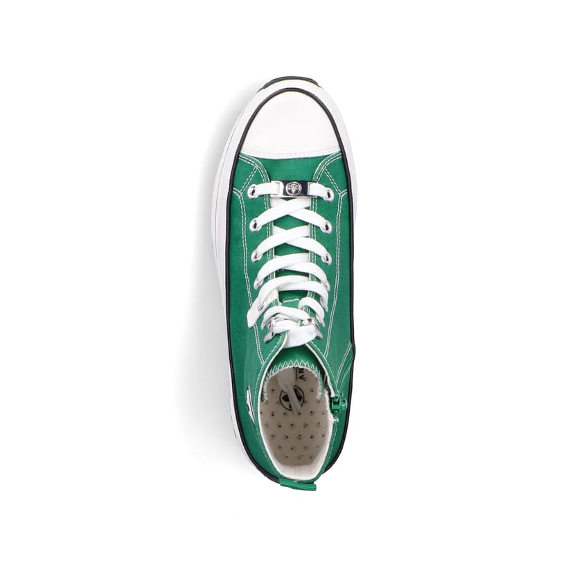 Rieker Artikelnummer 90010-52 Rieker Damen Sneaker High grasgrün Nur noch ein Tag übrig