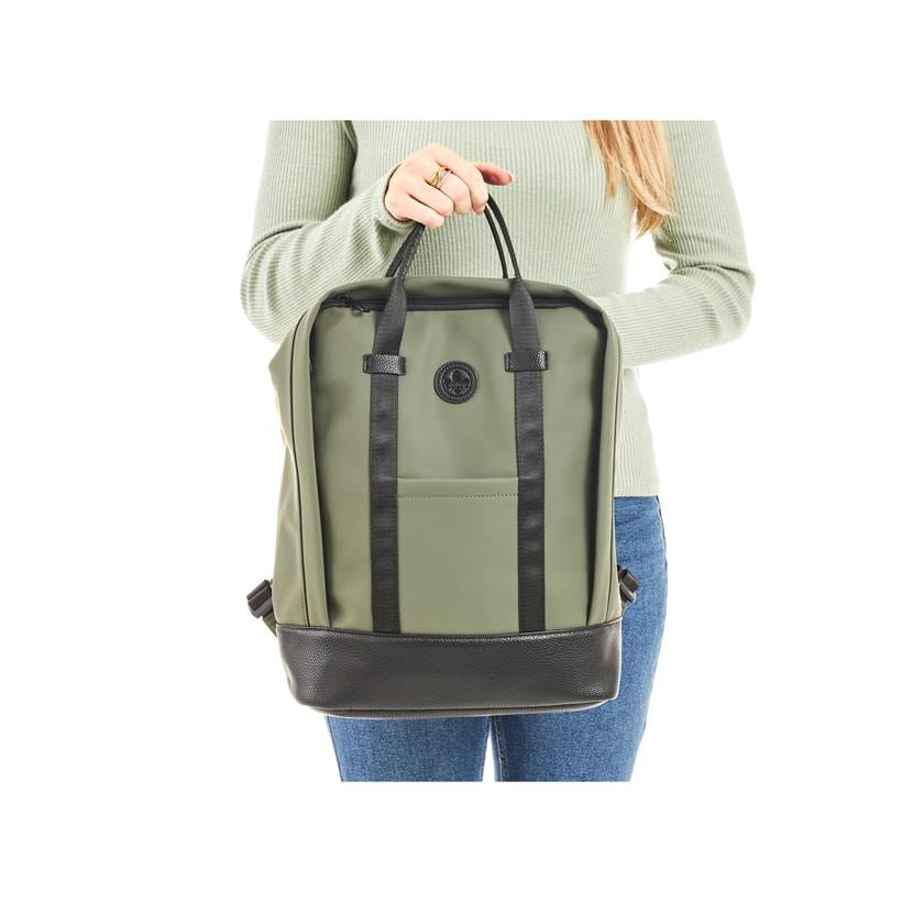 Rieker Artikelnummer H1530-54 Rieker Rucksack khakigrün-schwarz Speichern exportieren