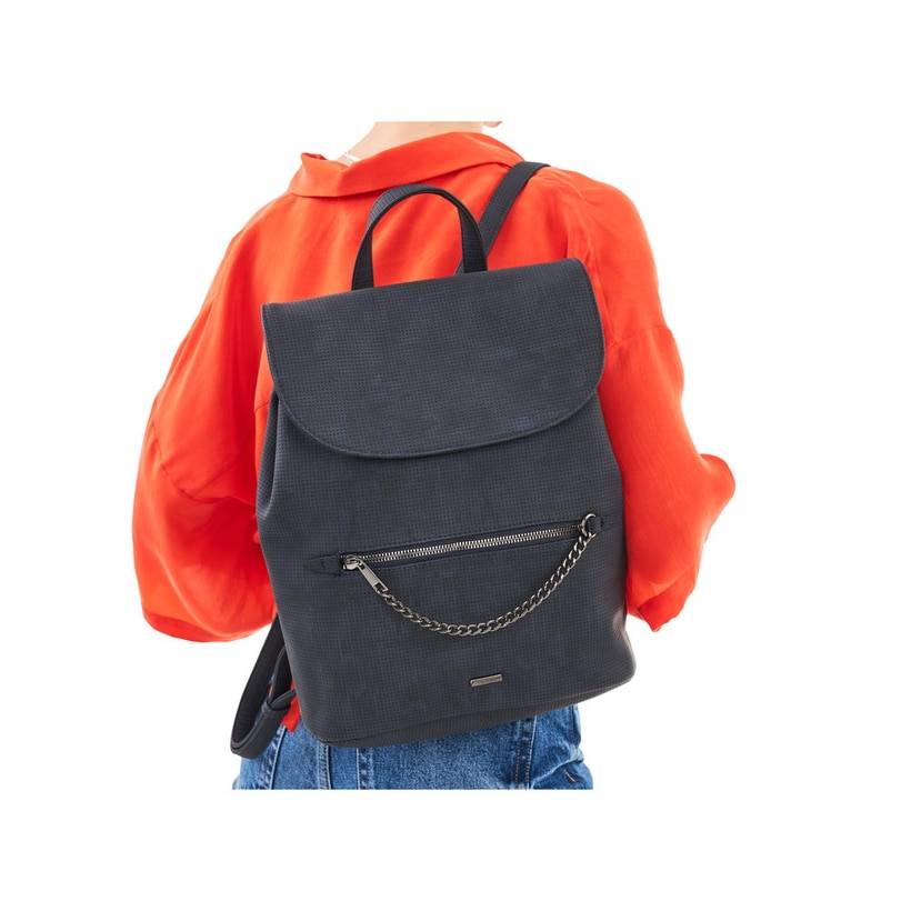 Rieker Artikelnummer H1603-14 Rieker Rucksack marineblau Auslauf