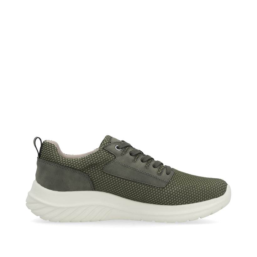 Rieker Artikelnummer U0503-54 Rieker Herren Sneaker Low army green Fabrik Onlineshop