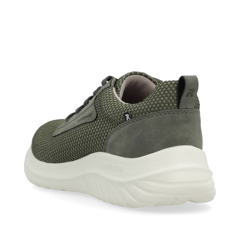 Rieker Artikelnummer U0503-54 Rieker Herren Sneaker Low army green Fabrik Onlineshop