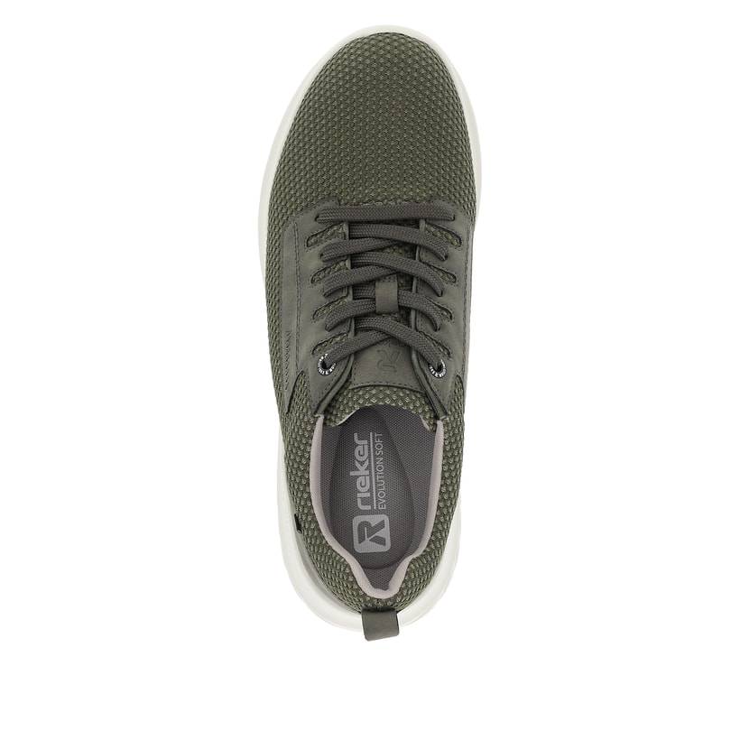 Rieker Artikelnummer U0503-54 Rieker Herren Sneaker Low army green Fabrik Onlineshop