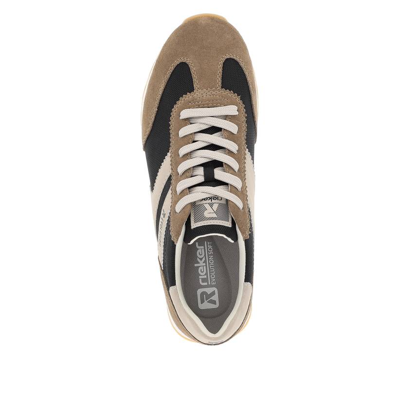 Rieker Artikelnummer U0301-64 Rieker Herren Sneaker Low cinnamon black Fabrikpreis
