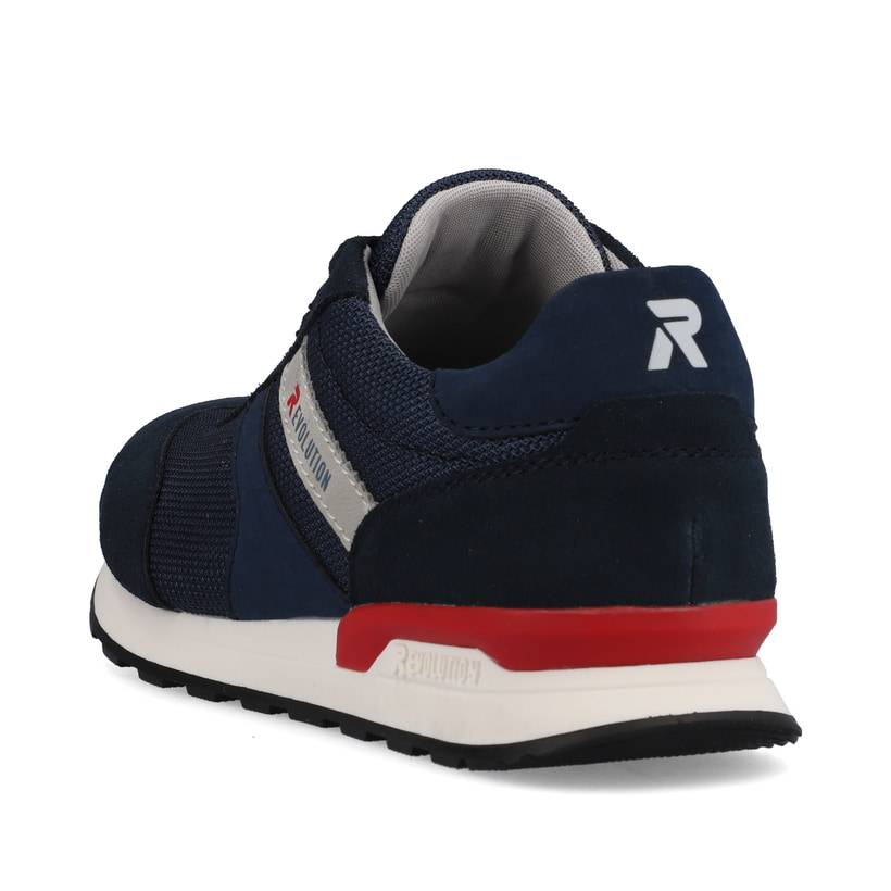 Rieker Artikelnummer U0301-14 Rieker Herren Sneaker Low atlantic blue Sonderangebot