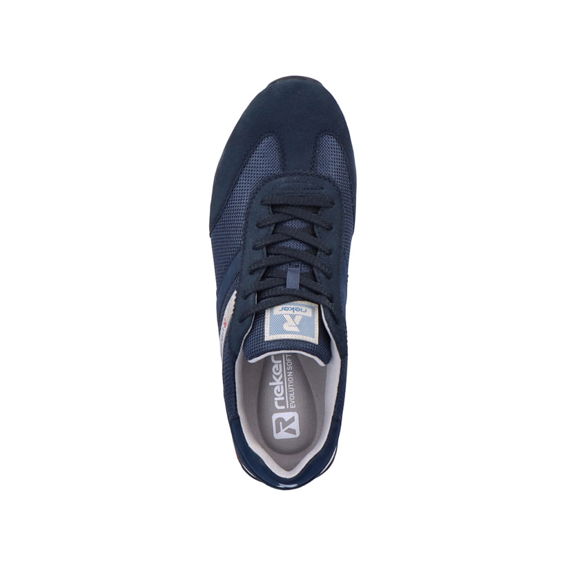 Rieker Artikelnummer U0301-14 Rieker Herren Sneaker Low atlantic blue Sonderangebot