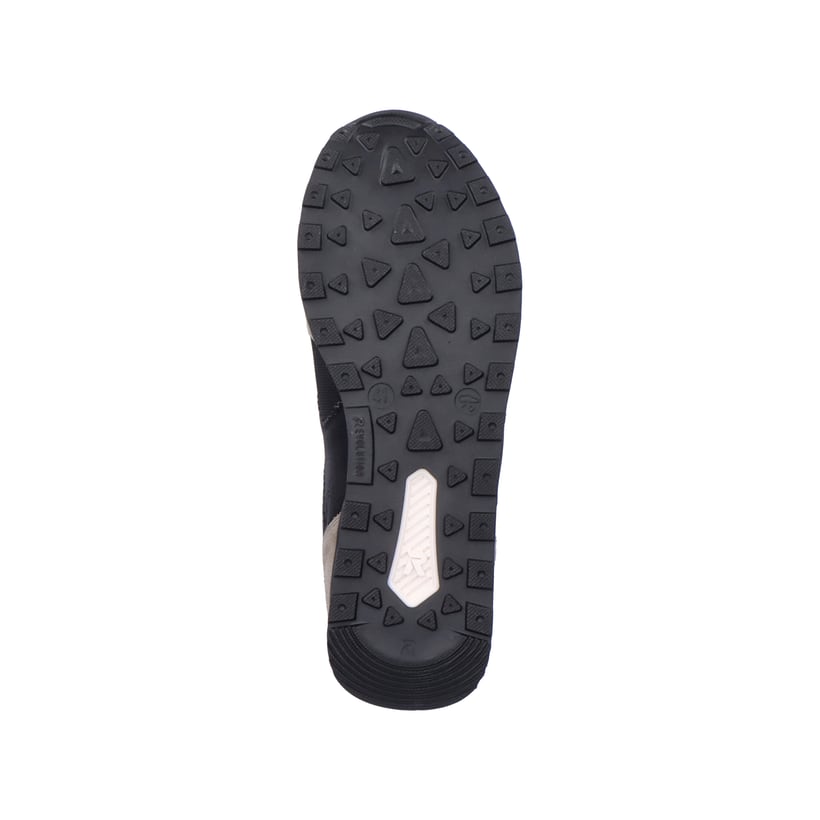 Rieker Artikelnummer U0301-00 Rieker Herren Sneaker Low deep-black stone-grey Versandkostenfrei