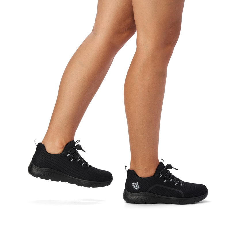 Rieker Artikelnummer M5070-00 Rieker Damen Slipper tiefschwarz Flash Sale