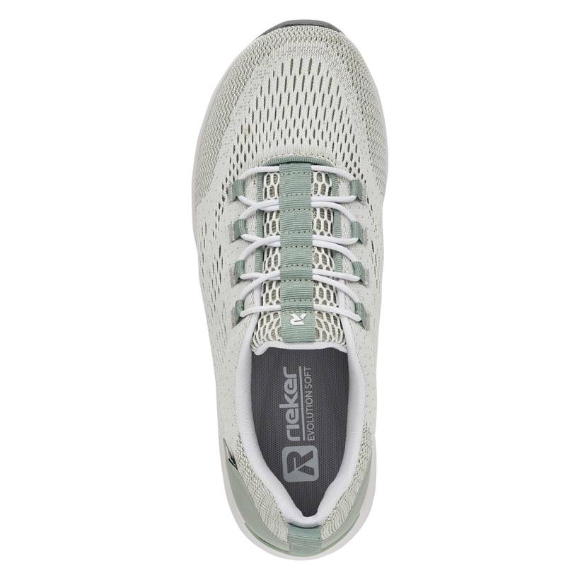 Rieker Artikelnummer 40403-52 Rieker Damen Slipper mint green Online Shopping