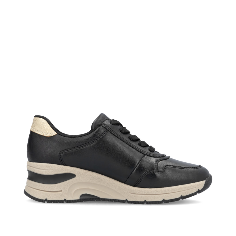 Rieker Artikelnummer N9301-00 Rieker Damen Sneaker Low mattschwarz Black Friday