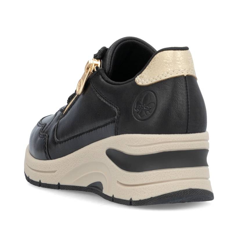 Rieker Artikelnummer N9301-00 Rieker Damen Sneaker Low mattschwarz Black Friday