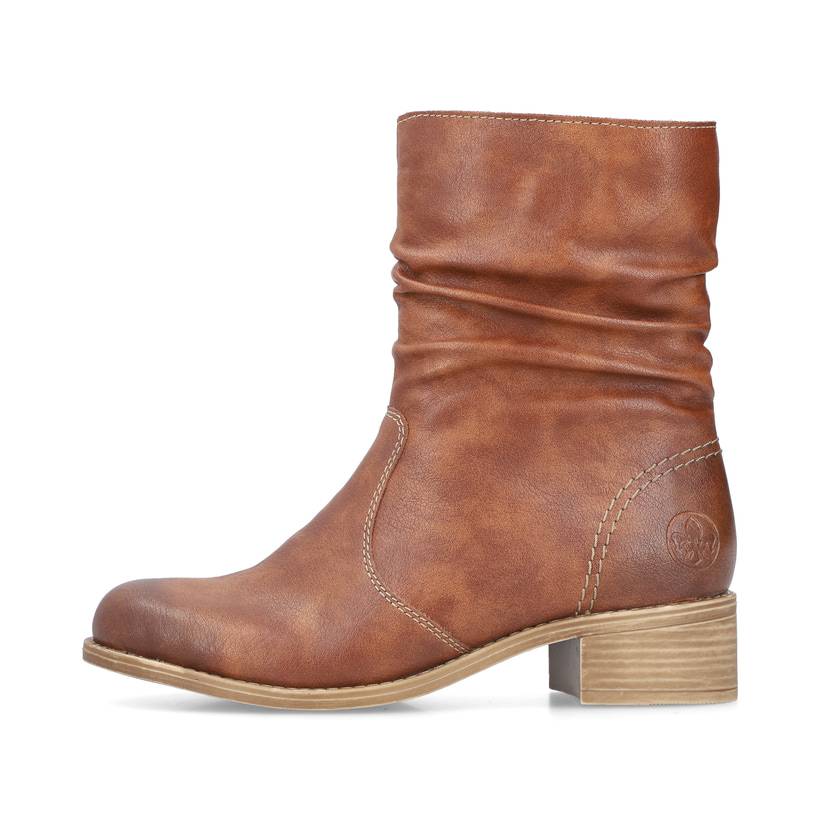 Rieker Artikelnummer 76581-24 Rieker Damen Stiefeletten nougatbraun