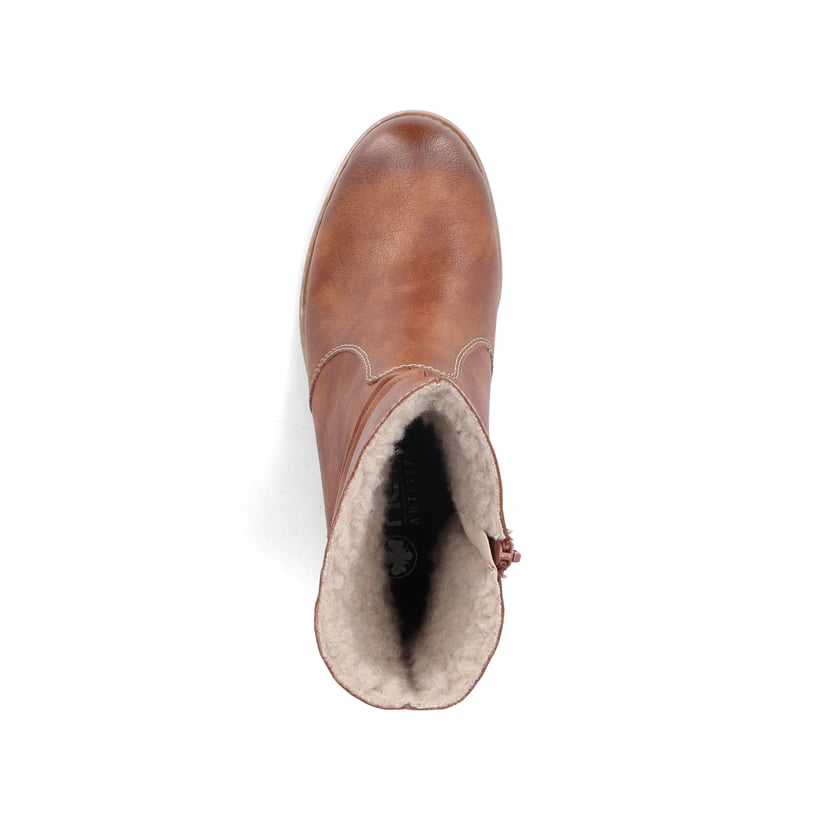 Rieker Artikelnummer 76581-24 Rieker Damen Stiefeletten nougatbraun Cyber Monday