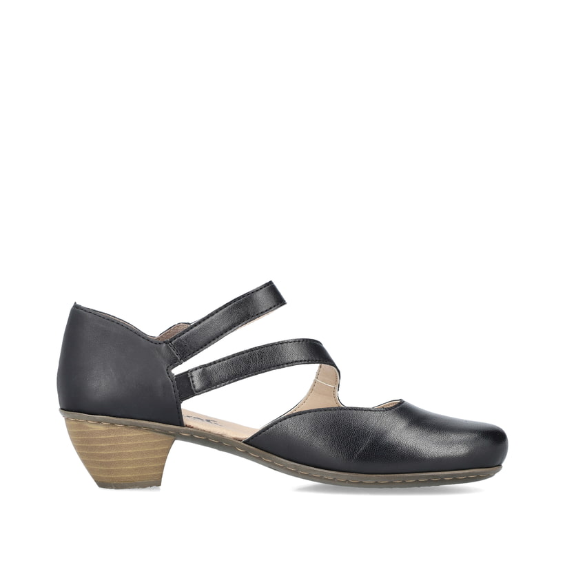 Rieker Artikelnummer 41780-00 Rieker Damen Pumps glanzschwarz Weihnachtsangebot