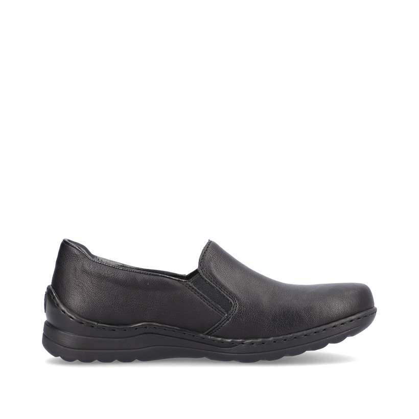 Rieker Artikelnummer 48964-00 Rieker Damen Slipper asphaltschwarz Osterangebot