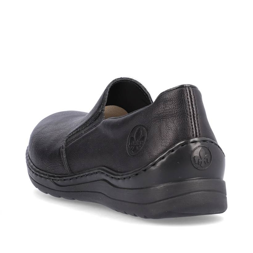 Rieker Artikelnummer 48964-00 Rieker Damen Slipper asphaltschwarz Osterangebot