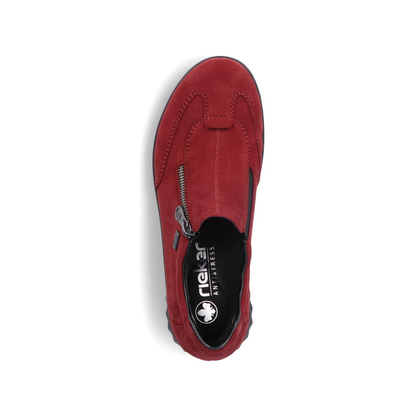 Rieker Artikelnummer 59071-35 Rieker Damen Slipper rubinrot Valentinstagsangebot