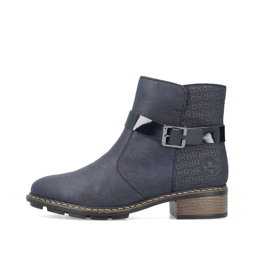 Rieker Artikelnummer 77261-14 Rieker Damen Kurzstiefel azurblau Top Angebot