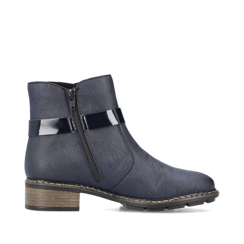 Rieker Artikelnummer 77261-14 Rieker Damen Kurzstiefel azurblau Top Angebot