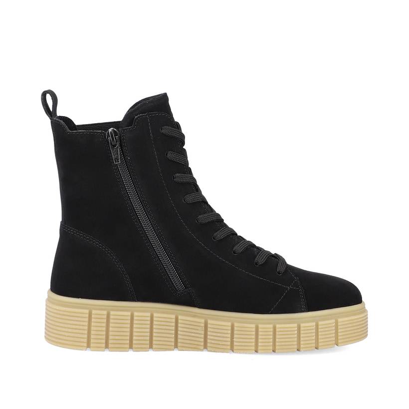 Rieker Artikelnummer W1061-00 Rieker Damen Chelsea Boots urban-black sand-beige Online Outlet