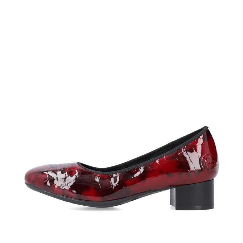 Rieker Artikelnummer 49260-35 Rieker Damen Pumps metallic-rot Zeitlich begrenztes Angebot