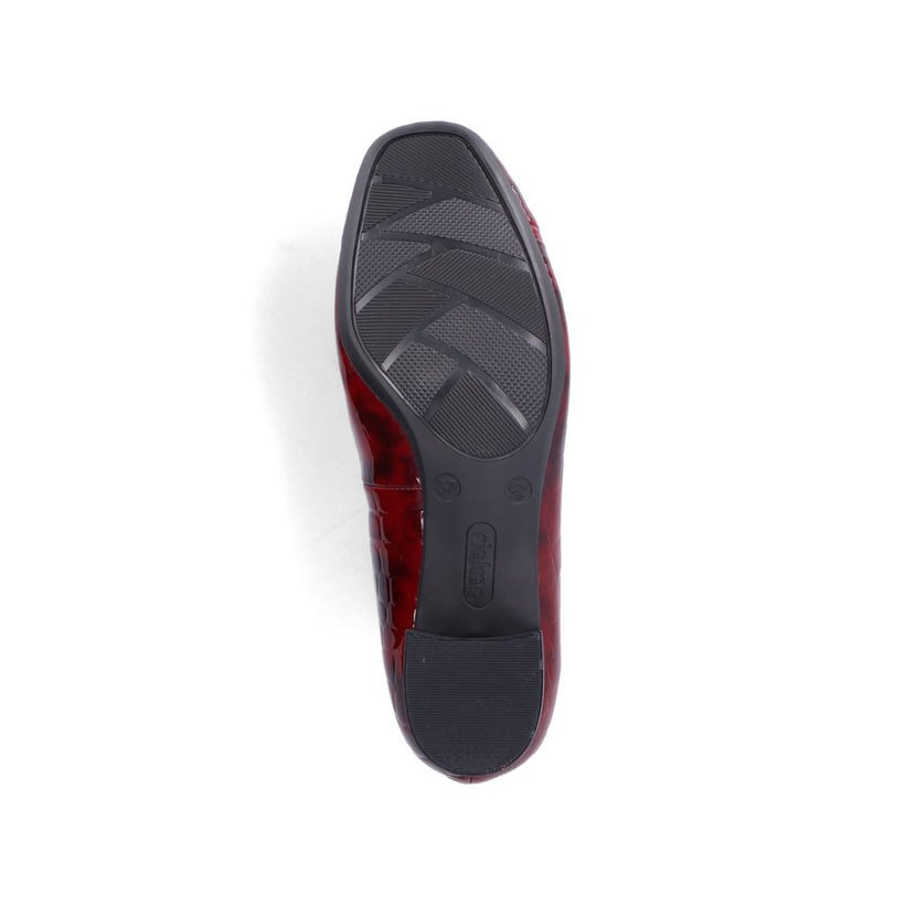 Rieker Artikelnummer 49260-35 Rieker Damen Pumps metallic-rot Zeitlich begrenztes Angebot