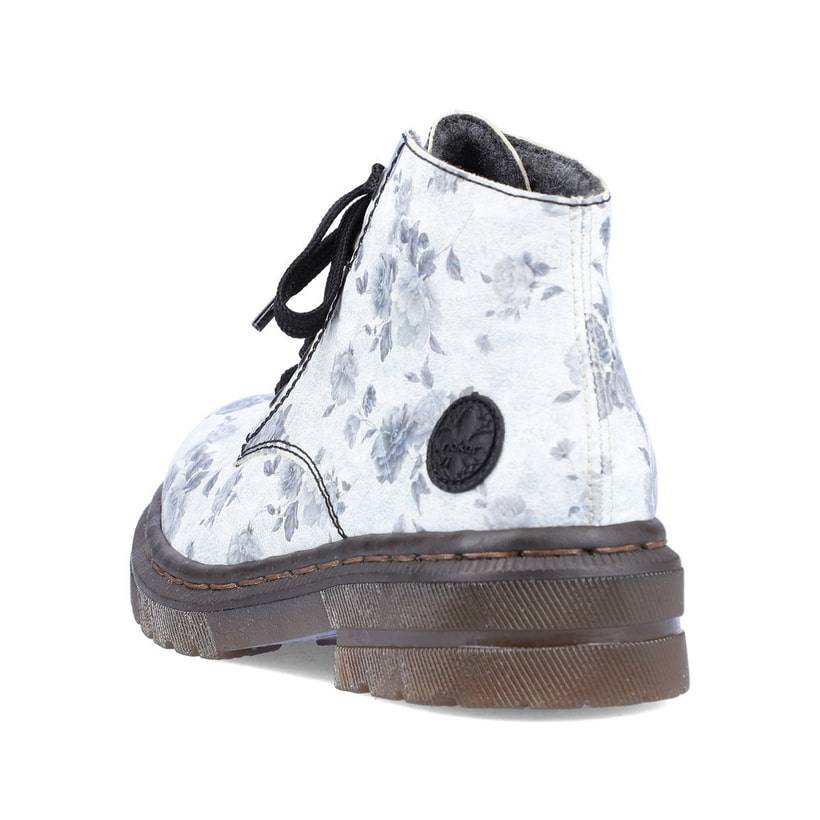 Rieker Artikelnummer 78232-90 Rieker Damen Biker Boots silberweiß Exklusive Angebote
