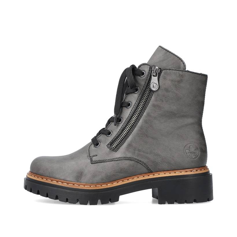 Rieker Artikelnummer 72611-45 Rieker Damen Biker Boots anthrazit Blitzangebot