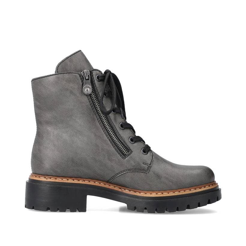 Rieker Artikelnummer 72611-45 Rieker Damen Biker Boots anthrazit Blitzangebot