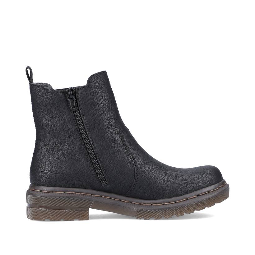 Rieker Artikelnummer 78292-00 Rieker Damen Chelsea Boots asphaltschwarz Große Rabatte