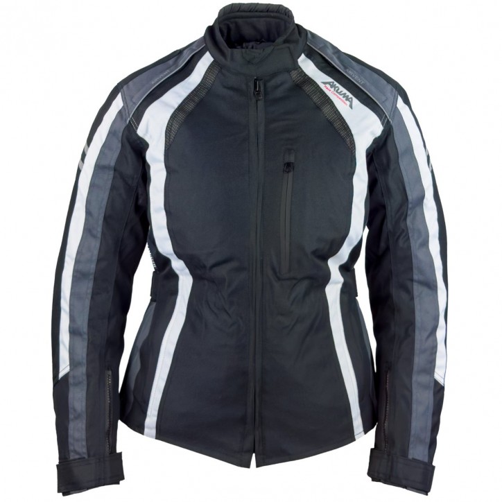 Roleff Akuma Venedig Lady Damenjacke Schwarz/Grau/Weiß Verkauf