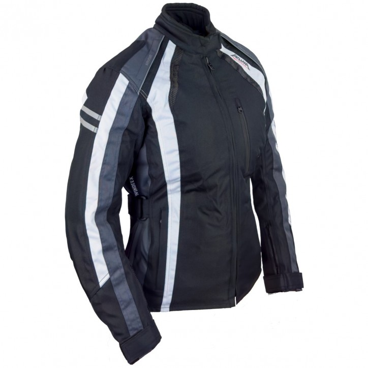 Roleff Akuma Venedig Lady Damenjacke Schwarz/Grau/Weiß Verkauf