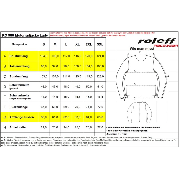 Roleff Akuma Venedig Lady Damenjacke Schwarz/Grau/Weiß Verkauf