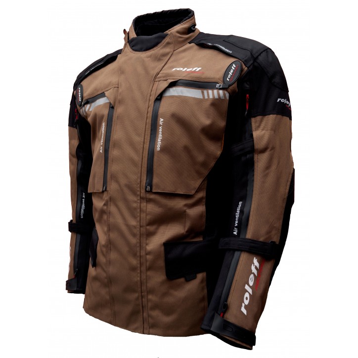 Roleff RO1122 Ultimativer Schutz und Stil: Die Enduro-Motorradjacke, die jedes Abenteuer rockt!"