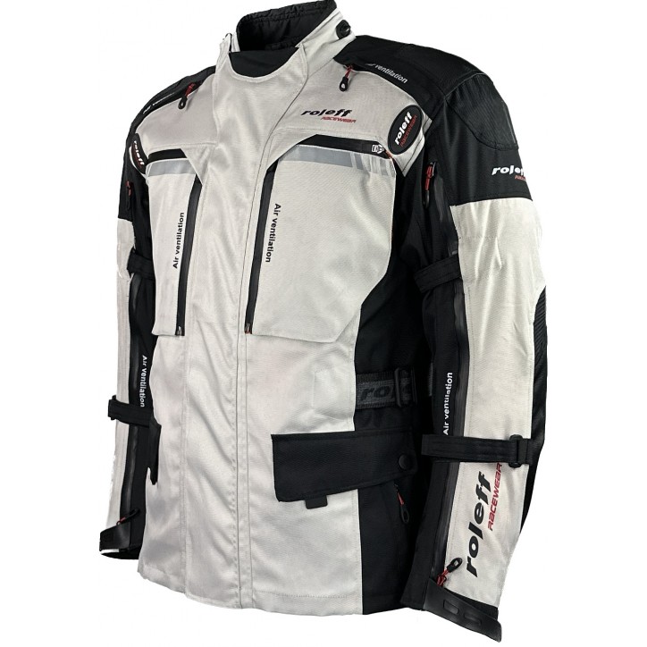 Roleff RO1121 Ultimativer Schutz und Stil: Die Enduro-Motorradjacke, die jedes Abenteuer rockt!"